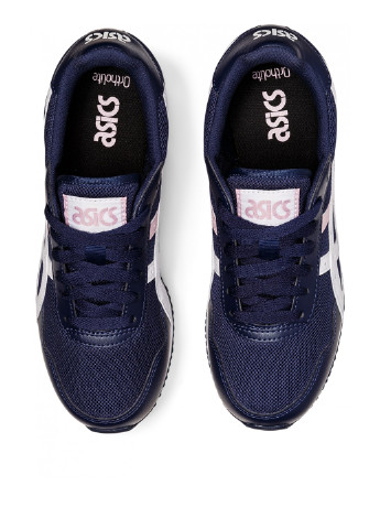 Темно-синие демисезонные кроссовки Asics TIGER RUNNER