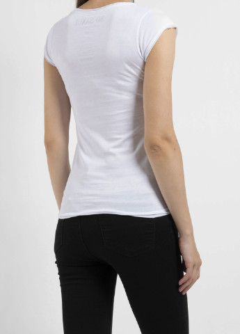 Біла футболка з принтом Dog Ko Samui - (250382456)