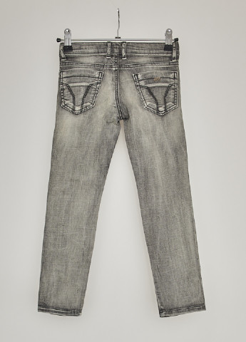 Серые демисезонные прямые джинсы Miss Sixty