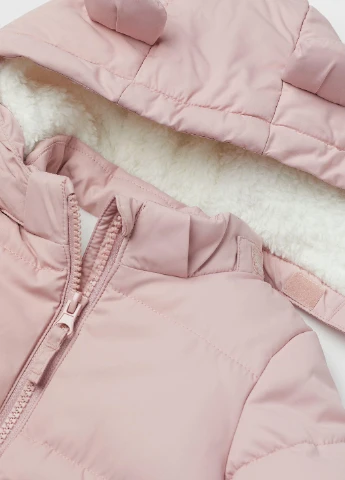 Світло-рожева куртка зима,світло-рожевий, H&M