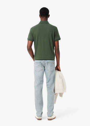 Голубые демисезонные джинсы Lacoste