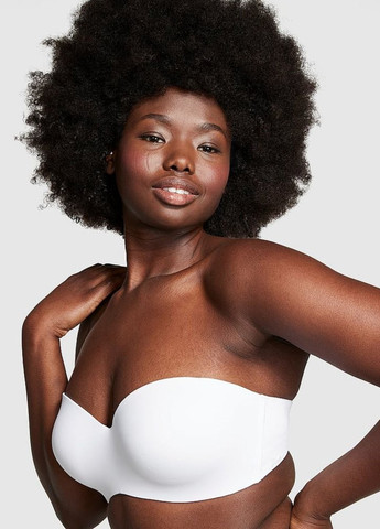 Белый демисезонный комплект (бюстгальтер, трусики) Victoria's Secret