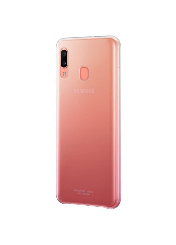 Чехол для мобильного телефона (смартфона) Galaxy A20 (A205F) Gradation Cover Pink (EF-AA205CPEGRU) Samsung (201492256)