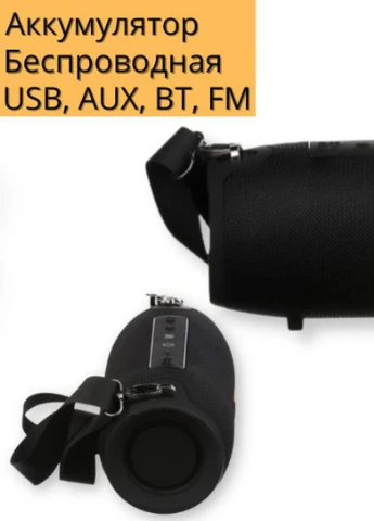 Портативная колонка TG-125 10Вт USB, AUX, FM, Bluetooth черная (lp-85505) XPRO (254257029)