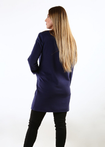 Синее демисезонное Пальто InDresser