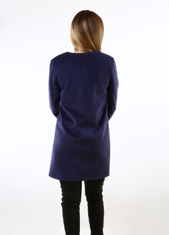 Синее демисезонное Пальто InDresser