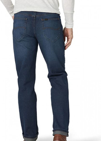 Темно-синие демисезонные джинсы Athletic Neptune 2024531 Lee