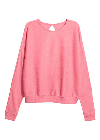 Свитшот H&M - крой розовый кэжуал - (118291107)