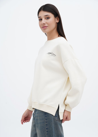 Молочный свитшот M@C рисунок без декора (303884420)