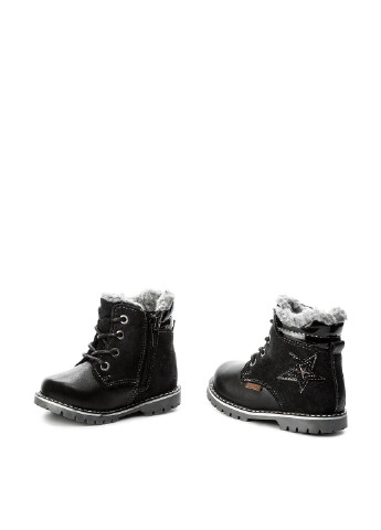Черные кэжуал зимние чоботи kids ci12-miki-15 Lasocki