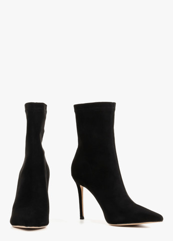 Черные демисезонная ботильоны Le'BERDES