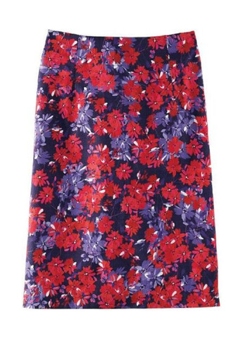 Разноцветная кэжуал цветочной расцветки юбка Signature Collection карандаш