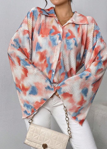 Комбинированная блуза SHEIN