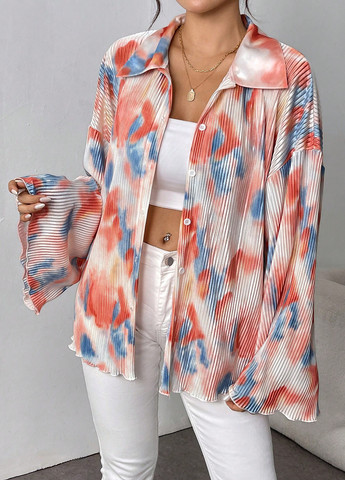 Комбинированная блуза SHEIN