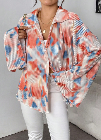 Комбинированная блуза SHEIN