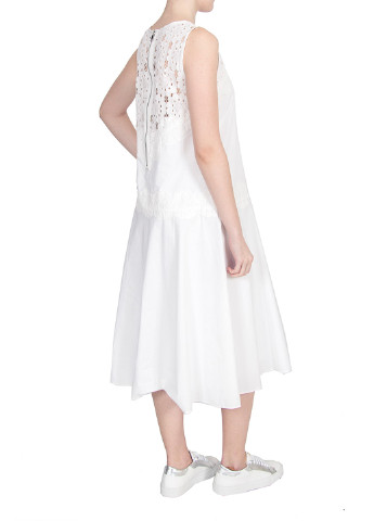 Белое кэжуал платье BEATRICE