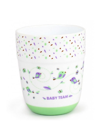 Набор детской посуды тарелка мелкая, тарелка глубокая, чашка Baby Team (252245813)