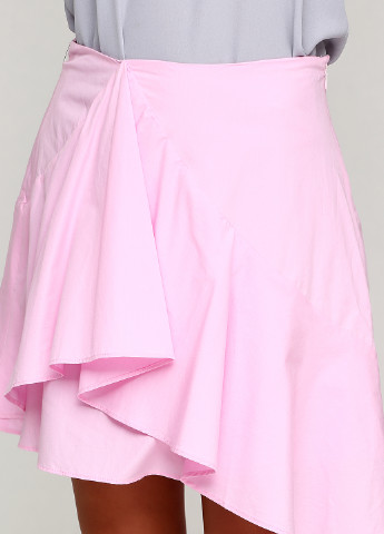 Розовая кэжуал юбка Zara мини