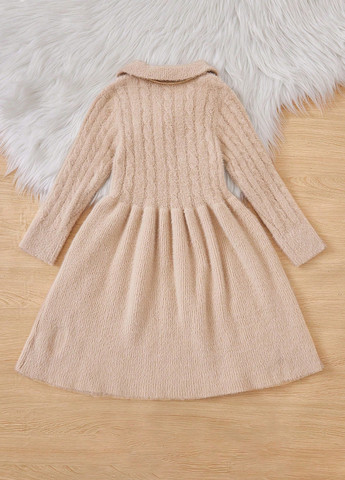 Світло-бежева сукня SHEIN (316111535)