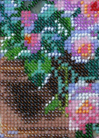 Набор для вшивки бисером на натуральном художественном холсте "Легкость бтия" Абрис Арт AB-399 Abris Art (255337293)