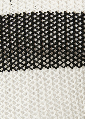 Чорно-білий демісезонний светр пуловер KOTON