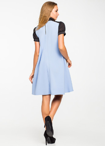 Блакитна кежуал сукня Simply Brilliant однотонна