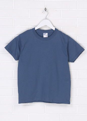 Синя літня футболка Gildan