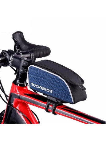 Велосумка сумка на раму велосипеда водонепроникна на магнітному зіп зажимі 19х9х6 см (43633-Нов) Francesco Marconi (252791846)