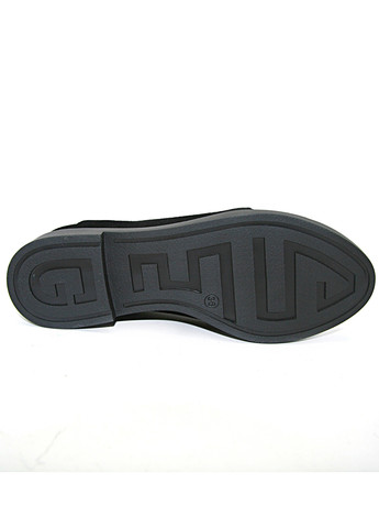 Mila Туфлі чорний з натуральна замша, — демісезон (360976385)