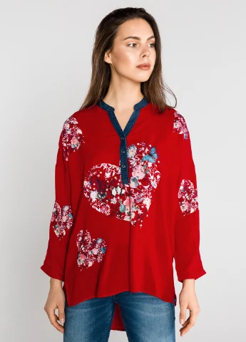 Червона блуза Desigual