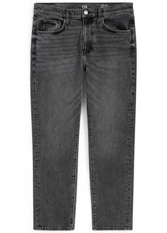 Темно-серые демисезонные прямые джинсы C&A