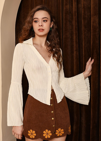 Молочна блуза SHEIN