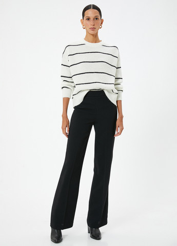 Черно-белый демисезонный джемпер джемпер KOTON