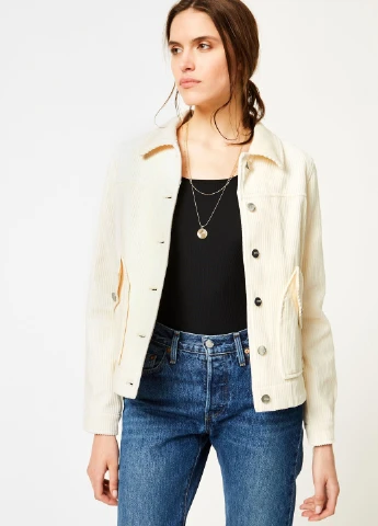 Бежева демісезонна куртка Scotch & Soda