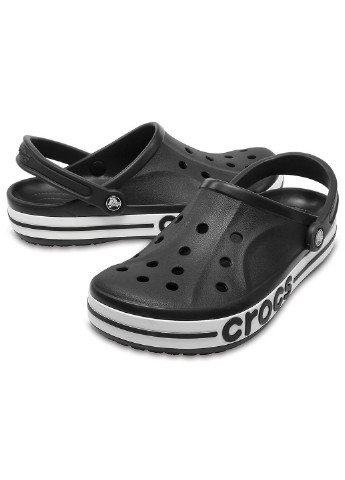 Черные сабо крокс Crocs