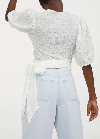 Белая блуза H&M
