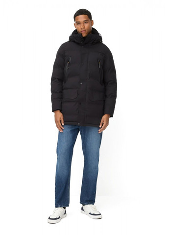 Черная зимняя куртка Camel Active 420124-6N14-88