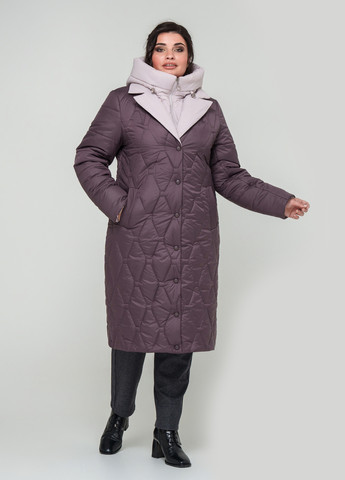 Фиолетовая зимняя куртка A'll Posa