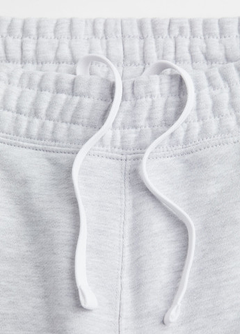 Светло-серые кэжуал демисезонные джоггеры брюки H&M