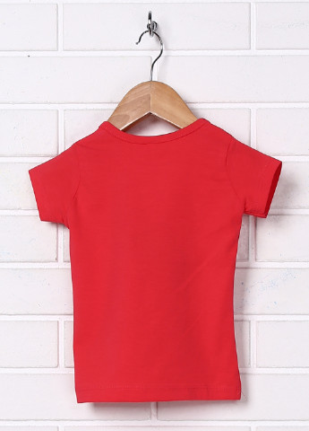 Червона літня футболка з коротким рукавом Benna