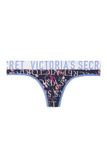 Трусики Victoria's Secret стринги абстрактные комбинированные повседневные