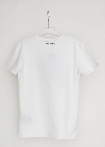 Белая летняя футболка Antony Morato
