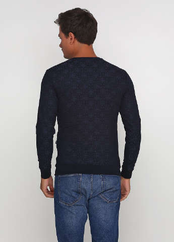 Темно-синій демісезонний пуловер пуловер MSY