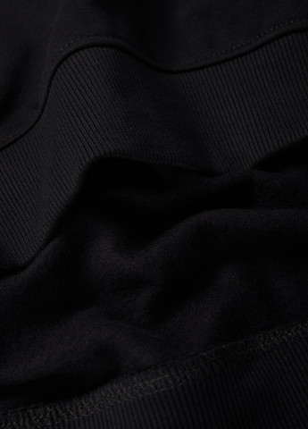 Чорний світшот C&A новорічний без декору (352190418)