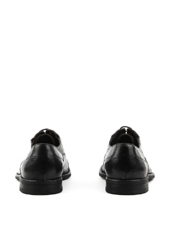 Черные кэжуал туфли Sandro Guardiani на шнурках