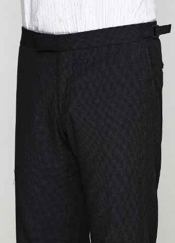 Темно-серые классические демисезонные со средней талией брюки Ralph Lauren