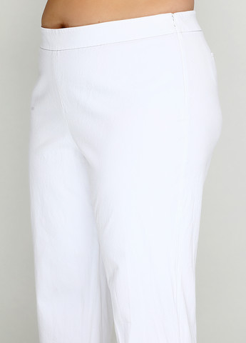 Белые кэжуал летние зауженные брюки Talbots