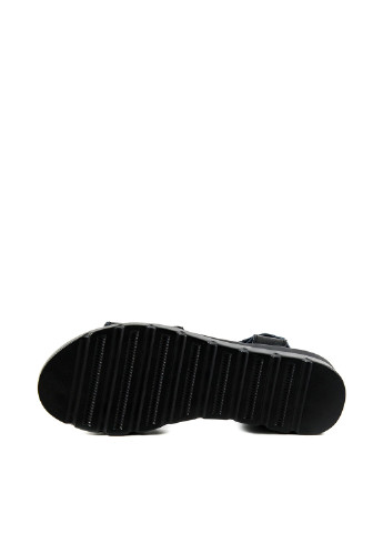 Черные босоножки Allshoes на липучке