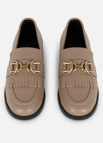 Primark Туфлі лофери сіро-бежевий з штучна шкіра, поліуретан, ірландія — демісезон (366113343)