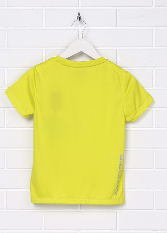 Желтая демисезонная футболка с коротким рукавом Crivit
